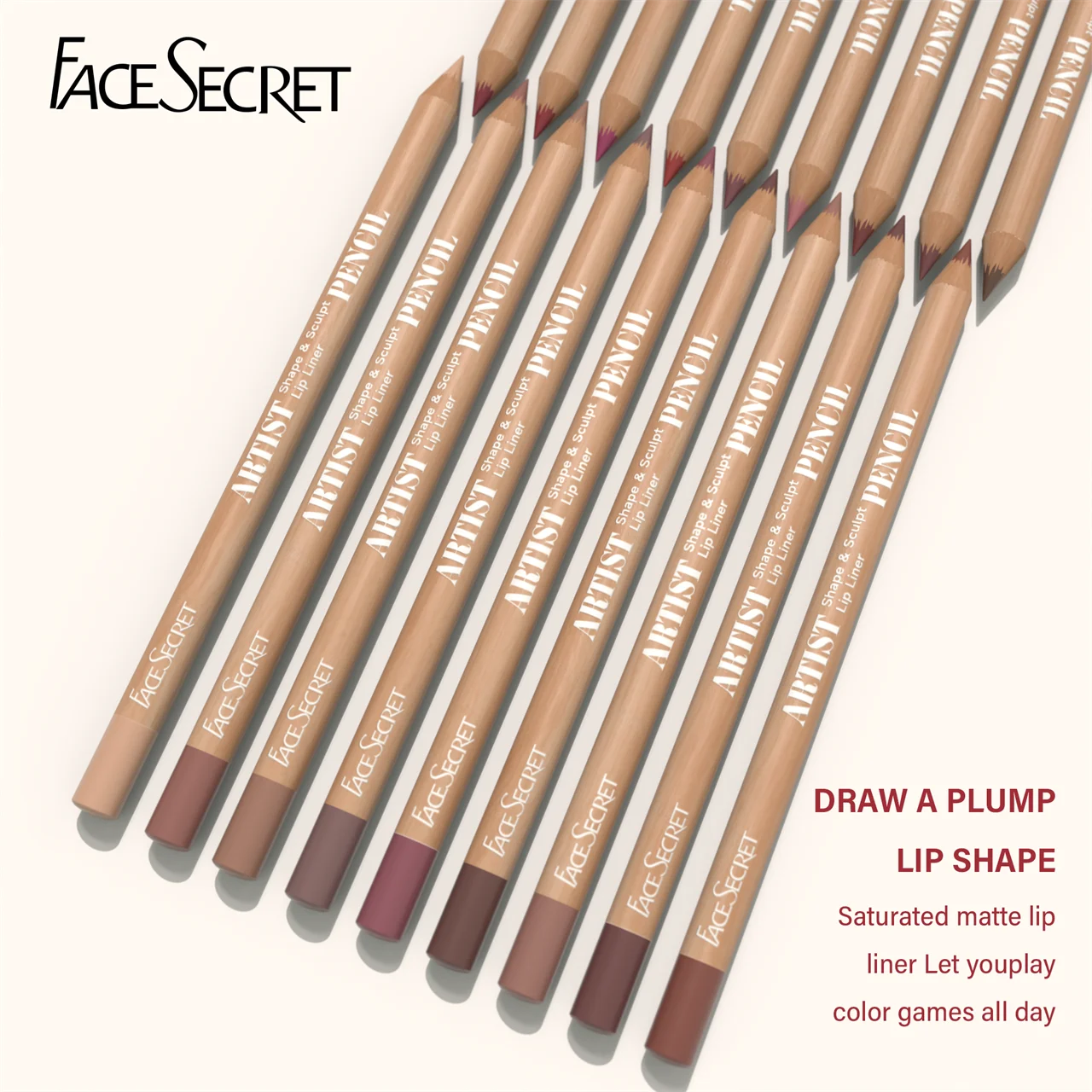 Lipliner-Stift-Set