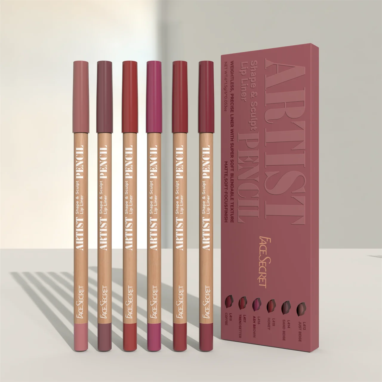 Lipliner-Stift-Set